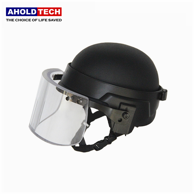 China Bulletproof Face Shield Ballistic Visor NIJ IIIA For